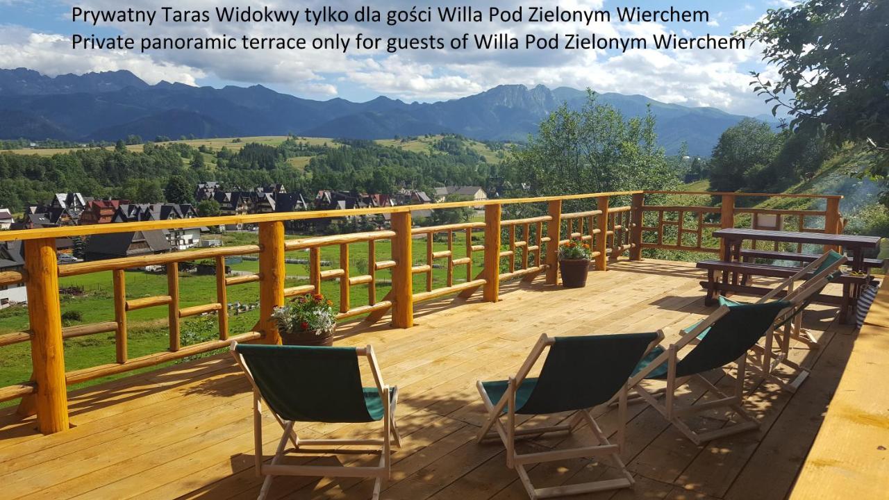 Willa Pod Zielonym Wierchem 자코파네 외부 사진